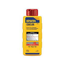 IRWIN 64802 Marking Chalk Refill, Red, 4 oz