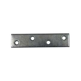 ProSource Mending Plate, 3 In L X 3/4 In W, Steel, Zinc Plated