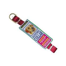 Petmate 15706 Adjustable Dog Collar, 10 in L Collar, Nylon, Red