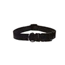 Petmate 20810 Adjustable Dog Collar, 18 to 26 in L Collar, Nylon, Black