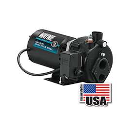 WAYNE CWS75 Jet Well Pump, 120/240 V, 1-1/4 in Suction, 3/4 in Discharge NPT
