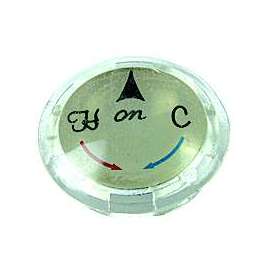 Danco 80970 Snap-In Faucet Index Button, 1-5/16 in OD