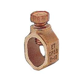Erico CP58 Ground Clamp, 1/2 to 5/8 in, #10 to 2 AWG