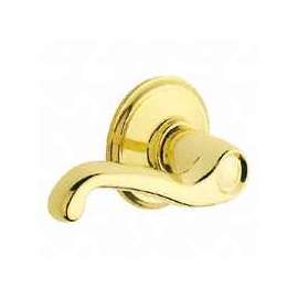 Schlage Flair F170FLA605LH Dummy Lever, Zinc, Brass