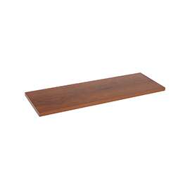 Knape & Vogt 1980 W 10X48 Shelf Board, 200 lb Weight Capacity, 5-Shelf, 48 in L, 10 in W, Particleboard