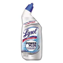 Power Plus Toilet Bowl Cleaner, Atlantic Fresh, 24 oz, 9/Carton