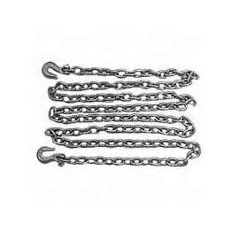 ANCRA 49958-38-20 Transport Chain Assembly with Clevis Hook, 5400 lb Working Load Limit, 3/8 in