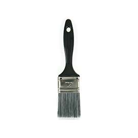 Linzer 1825-2 Paint Brush, 2-1/2 in L Bristle, Varnish Handle, Steel Ferrule