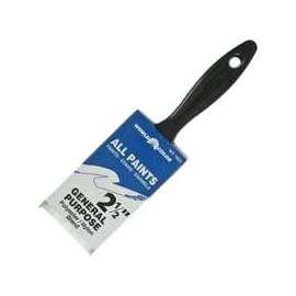 Linzer 1825-2.5 Paint Brush, 2-3/4 in L Bristle, Varnish Handle, Steel Ferrule