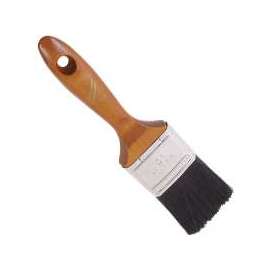 Linzer WC1123-4 Paint Brush, 3-1/2 in L Bristle, Beaver Tail Handle, Stainless Steel Ferrule