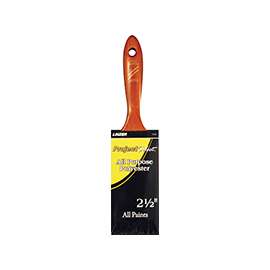 Linzer WC 1123-2.5 Paint Brush, 3-3/4 in L Bristle, Beaver Tail Handle, Stainless Steel Ferrule