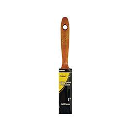 Linzer WC 1123-1 Paint Brush, 2-1/4 in L Bristle, Beaver Tail Handle, Stainless Steel Ferrule