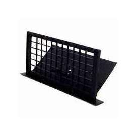 Bestvents PMD-1BLACK Foundation Vent, 72 sq-in Net Free Ventilating Area, Polypropylene