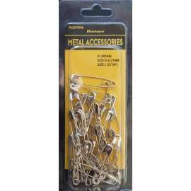 Plextool Safety Pins #1, 1.25", 40pcs - 24 per box (PLX00546)