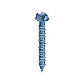 COBRA ANCHORS 686J Contractor-Grade Concrete Screw, 1/4 in Thread, 5/16 in Drive