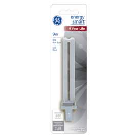 GE 9W Comp Fluo Bulb