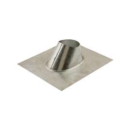AmeriVent 3EF Roof Vent Flashing, Galvanized Steel