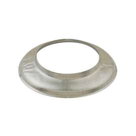 AmeriVent 5ESC Fixed Storm Collar, 5 in Vent Hole, Galvanized Steel