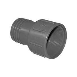GENOVA 350315 Insert Adapter, 1-1/2 in Insert x FIP, 200 psi, Polypropylene/PVC
