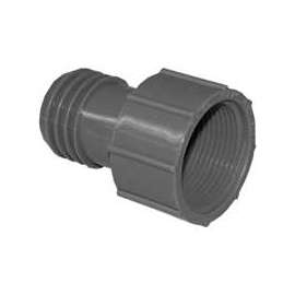 GENOVA 350314 Insert Adapter, 1-1/4 in Insert x FIP, 200 psi, Polypropylene/PVC