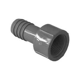 GENOVA 350307 Insert Adapter, 3/4 in Insert x FIP, 200 psi, Polypropylene/PVC