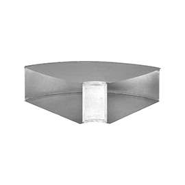 Imperial GV0092-C Side Longway Elbow, Steel