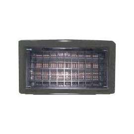 Bestvents 315CBR Foundation Vent, 62 sq-in Net Free Ventilating Area, Thermoplastic, Brown