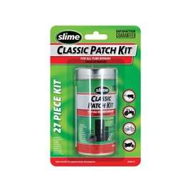 Slime 20189/4060-A Tire Patch Kit, For ATVs, Bikes, Riding Mowers, Wheelbarrows, 27