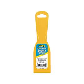 Homax 00020 Putty Knife, 2 in W Polystyrene Blade, Yellow Handle