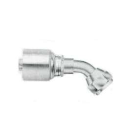 Gates MegaCrimp G25175-0810 Hose Coupling, 7/8-14 Crimp x JIC, Steel
