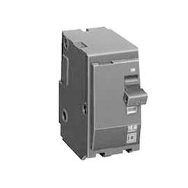 Square D QO QO2100CP Miniature Circuit Breaker, 120/240 VAC, 48 VDC, Thermal Magnetic Trip, Plug-In Mounting