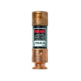 Bussman BP/FRN-R-30 Time-Delay Fuse, 30 A, 250 VAC, 125 VDC, 20 kA VDC, 200 kA VAC IR, H