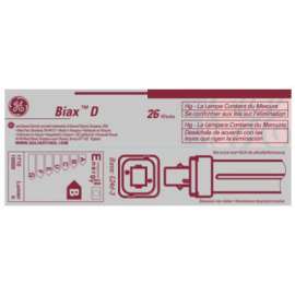 GE 26W Comp Fluo Bulb