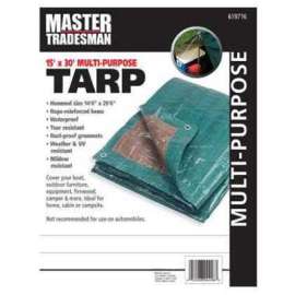 TG 15x30 GRN/BRN Tarp