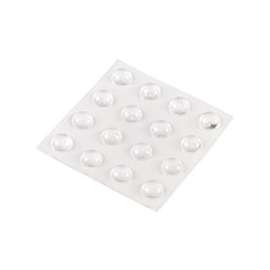 Shepherd Hardware 9964 Furniture Pad, 1/4 in Thick, Vinyl, Clear