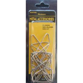 Plextool Butterfly Paper Clamps 1-5/8", 8pcs/PK, 24 PK/Box, Total 192pcs (PLX00550)