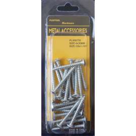 Plextool Truss - Phillips Head Screws, 1/8x1-1/8", 23pcs/PK, 24 PK/Box, Total 552pcs (PLX00759)