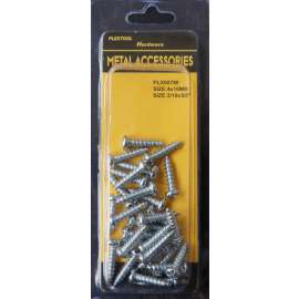 Plextool Pan Head - Combination Screws, 3/16x5/8", 28pcs/PK, 24 PK/Box, Total 672pcs (PLX00790)