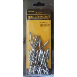 Plextool Rivets, 1/8x7/16", 26pcs/PK, 24 PK/BOX, Total 624pcs (PLX00719)