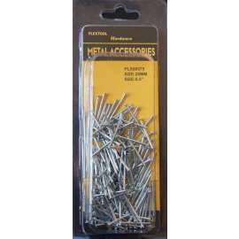 Plextool Finishing Nails for Wood, 0.8", 158pcs/PK, 24 PK/BOX, Total 1392pcs (PLX00575)