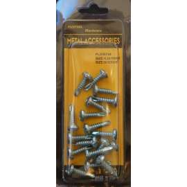 Plextool Self Drilling Round Head Phillips Screws, 5/32 x 5/8", 18pcs/PK, 24 PK/Box, Total 432pcs (PLX00744)