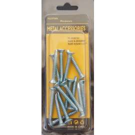Plextool Self Drilling Phillips Flat Head for Metal Plate/Galvanized Sheet, 5/32 x 1-1/4", 15pcs/PK, 24 PK/Box, Total 360pcs (PLX00731)