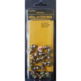 Plextool Screw with Split Lock/Flat Washer, 5/16", 22pcs/PK, 24 PK/Box, Total 528pcs (PLX00591)