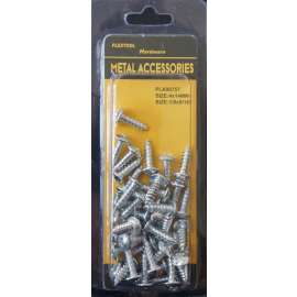 Plextool Truss - Phillips Head Screws, 1/8x9/16", 40pcs/PK, 24 PK/Box, Total 960pcs (PLX00757)