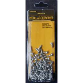 Plextool Pan Head - Screws, 1/8x5/16", 82pcs - 24 per Box (PLX00798)