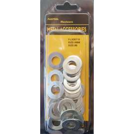 Plextool Flat Washers, 8, 38pcs/PK, 24 PK/Box, Total 912pcs (PLX00716)