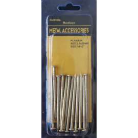 Plextool Round Head Nails 1/8x2", 12pcs - 24 per box (PLX00654)