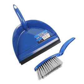 Dust Pan & Broom Set, 2 Pieces