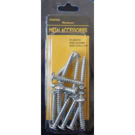 Plextool Truss - Phillips Head Screws, 3/16x1-1/8", 15pcs/PK, 24 PK/Box, Total 360pcs (PLX00763)