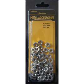 Plextool Hex Nut, Size M4, 58pcs/PK, 24 PK/BOX, Total 1392pcs (PLX00817)